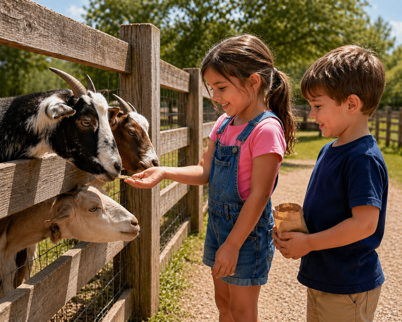 Goat Feeding Experience